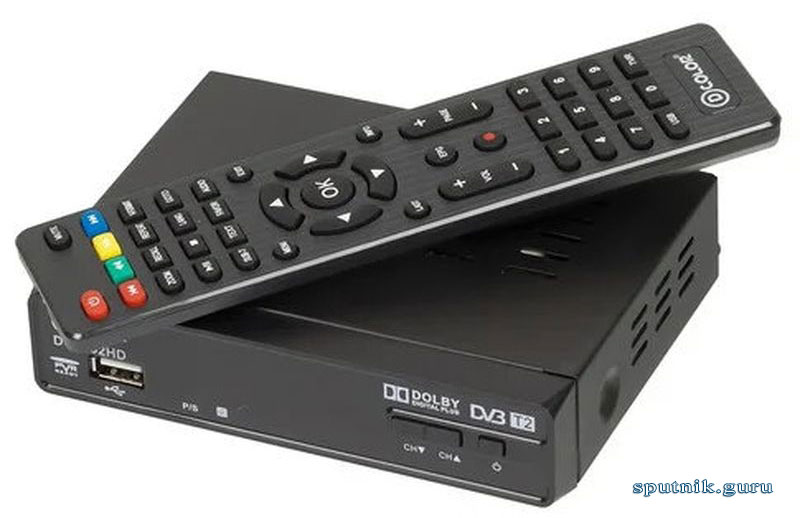 ТВ-приставка DVB-T2 D-COLOR DC1302HD