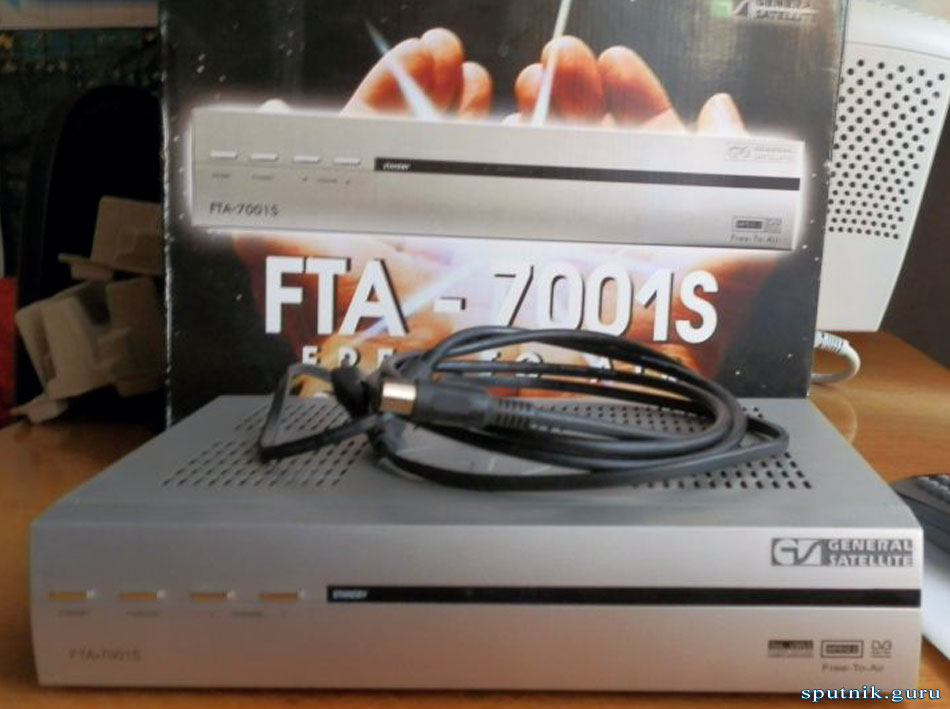 General Satellite FTA 7001S коробка