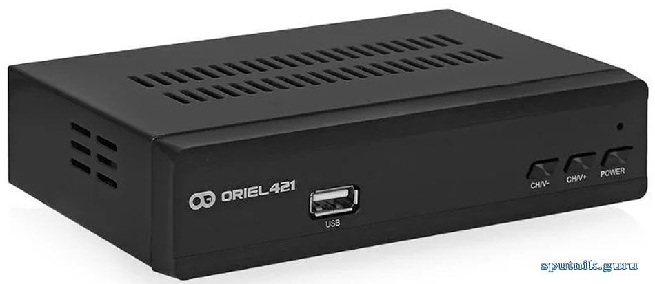 Телевизионная приставка Oriel-421 фасад